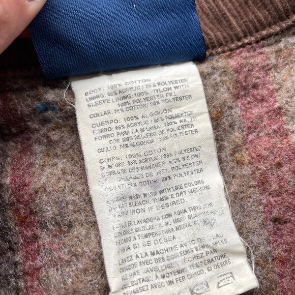 Vintage Dickies Chore Jacket Blanket Lined Tan Duck Canvas Men's XXL - Picture 6 of 13